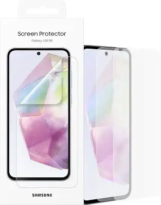 Защитная пленка для экрана Samsung прозрачный для Samsung Galaxy A35 прозрачная 2шт. (EF-UA356CTEGRU)