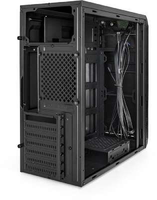 Exegate EX287365RUS Корпус Miditower ExeGate XP-334UC (ATX, без БП, 1*USB+1*USB3.0+1*TypeC, аудио, черный)
