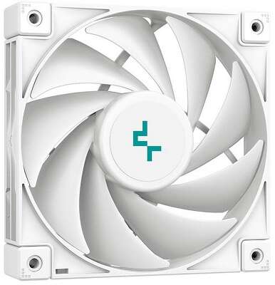 Вентилятор Deepcool AK400 WH (White, Height 155mm, 6mm x 4pcs, Fan 120mm, 500;1850RPM ±10%, < 29 dB(A), 4-pin PWM, TDP 220W, Al+Cu, Screw, Socket AMD AM5/AM4, Intel LGA1700/1200/115x) (R-AK400-WHNNMN-G-1) {18} (727422)