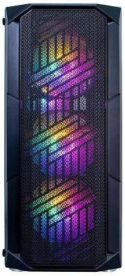 Корпус 1STPLAYER FIREBASE XF, черный, ATX, Без БП (XF-BK-4F1)