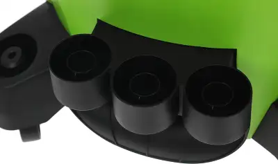 Строительный пылесос Greenworks G120WDV 1300Вт (уборка: сухая/сбор воды) зеленый