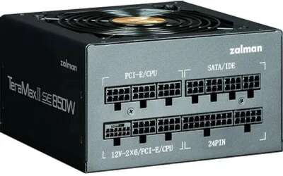 БП Zalman <TMX2SE> ZM850-TMX2SE  <850W, PCIe 5.1, ATX v3.1, 12cm Fan, FCM, 80+ GOLD, Retail>