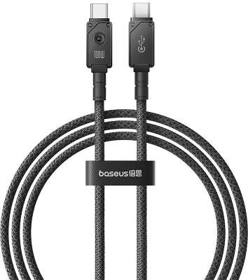 Кабель Baseus Unbreakable Series 100W USB-C to USB-C, 1 м, Black [P1035580011100]