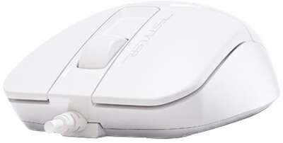 Мышь A4Tech Fstyler FM12 белый оптич. 1200dpi USB 3but (FM12 WHITE)