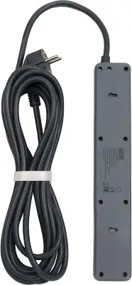 Сетевой фильтр PowerCom SP-01 USB2A1CW 3.0M, 4 розетки, 2xUSB, 1xUSB-Type C, 3м, 16A