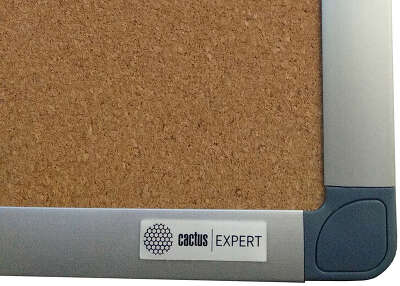 Доска пробковая Cactus CS-CBD-45X60 пробковая коричневый 45x60см алюминиевая рама пробка/алюминий