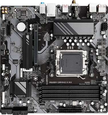 Материнская плата mATX LGAAM5 GIGABYTE A620M GAMING X AX