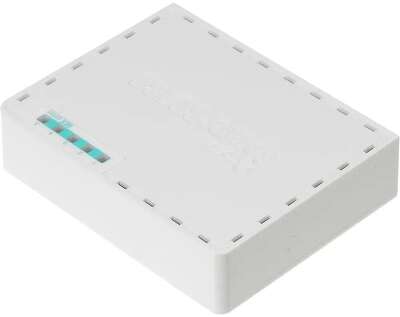 MikroTik RB750Gr3 hEX Маршрутизатор гигабитный высокопроизводительный Ethernet with power supply and case 5 port 10/100/1000