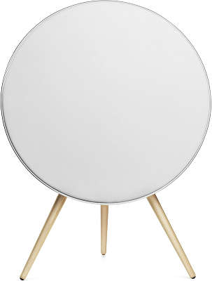 Акустическая система Bang & Olufsen BeoPlay A9 (2nd gen.), белая, ножки - клён