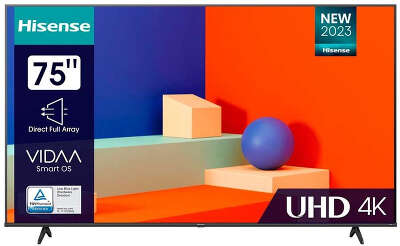 Телевизор 75" Hisense 75A6K UHD HDMIx3, USBx2