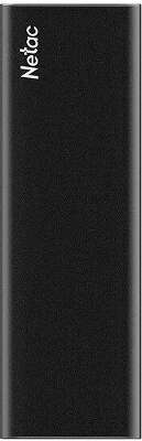 Netac Portable SSD 1TB Z SLIM USB 3.2 Gen 2 Type-C NT01ZSLIM-001T-32BK Black