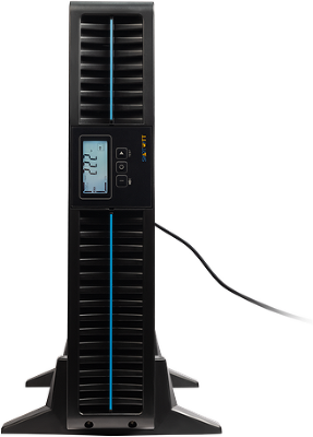 Источник бесперебойного питания SMARTWATT ИБП Онлайн, 1000/900 ВА/Вт, стоечный/напольный, LCD дисплей, Schuko CEE7/4 - 2 шт.