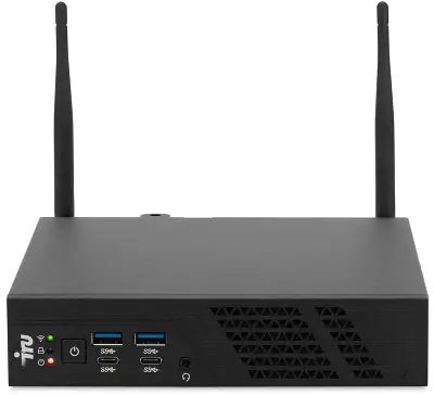 Неттоп IRU 310H6ITF i3 12100T (2.2) 8Gb SSD256Gb UHDG 730 без ОС GbitEth BT черный (1975180)