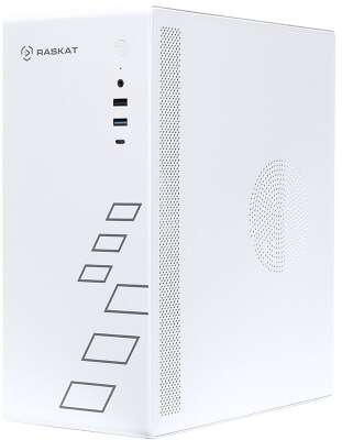 Компьютер Raskat Start 100 N100 800 МГц/16/240 SSD/WF/BT/Kb+Mouse/без ОС,белый