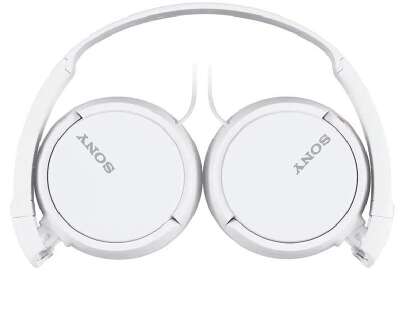 Наушники SONY полноразмерные проводные  MDR-ZX110AP, белый