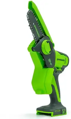 Цепная пила Greenworks G24MCS10 аккум. 200Вт дл.шины:4"(10cm) (2008207)