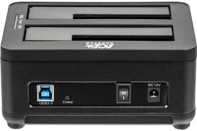 AgeStar 3UBT8 black Док-станция для HDD AgeStar 3UBT8 SATA III пластик/алюминий черный 2.5