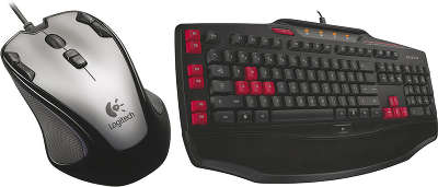 Комплект LOGITECH Keyboard G103 & Mouse G300 (920-005059/910-003430)