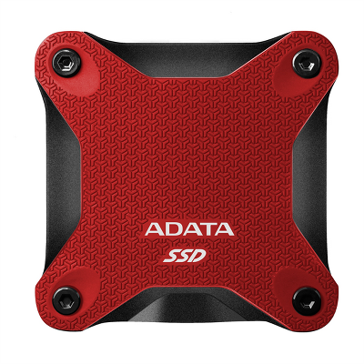 Внешний накопитель Внешний SSD 1TB USB 3.2 Gen 2 (USB 10Gbps) R550/W480MB/s 3D NAND COLOR BOX красный
