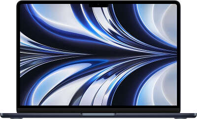 Ноутбук Apple MacBook Air A2681 M2 8 core 8Gb SSD256Gb/8 core GPU 13.6" IPS (2560x1664) macOS midnight WiFi BT Cam (MLY33LL/A)