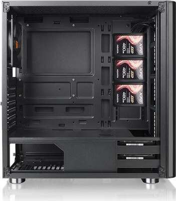 Корпус Thermaltake V200 Tempered Glass Edition, черный, ATX, Без БП (CA-1K8-00M1WN-00)