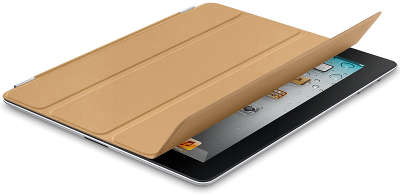 Кожаный чехол Apple Smart Cover для iPad 2/3/4, Tan [MD302]