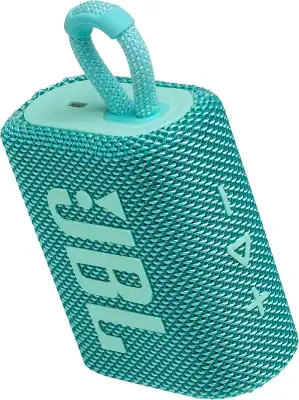 Колонка порт. JBL GO 3 бирюзовый 4.2W 1.0 BT 10м (JBLGO3TEAL)