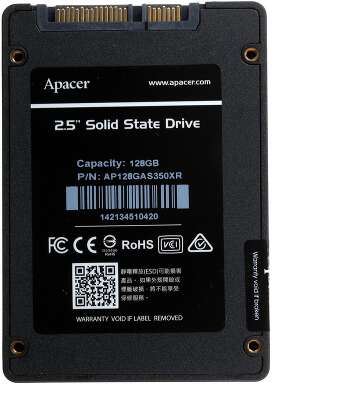 Apacer SSD PANTHER AS350X 128Gb SATA 2.5