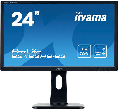 Монитор Iiyama 24" ProLite B2483HS-B3 черный VA