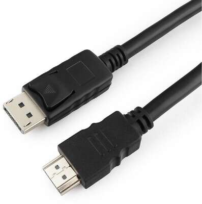 Кабель DisplayPort-HDMI Gembird/Cablexpert  1,8м, 20M/19M, черный, экран, пакет (CC-DP-HDMI-6)