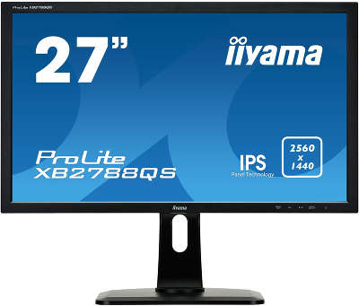 Монитор 27" Iiyama ProLite XB2788QS-B1 черный IPS