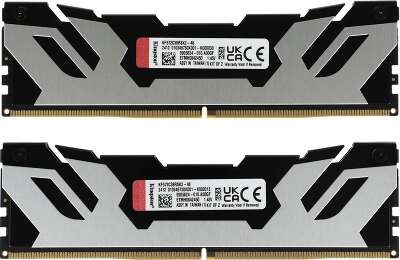 Память DDR5 2x24GB 7200MHz Kingston KF572C38RSK2-48 Fury Renegade XMP RTL Gaming PC5-57600 CL38 DIMM 288-pin 1.45В kit single rank с радиатором Ret