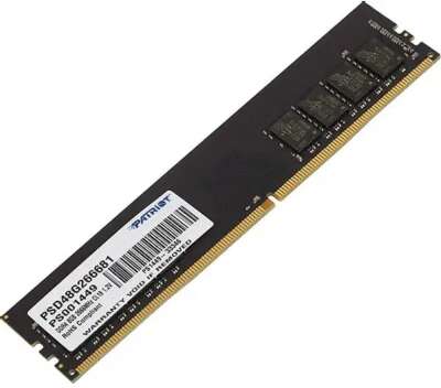 Patriot DDR4 DIMM 8GB PSD48G266681 PC4-21300, 2666MHz
