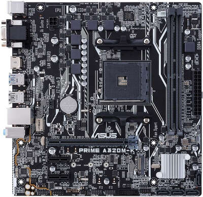 Материнская плата mATX LGAAM4 ASUS PRIME A320M-K/CSM