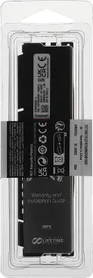 Память DDR5 8GB 6000MHz Kingston KF560C36BBE-8 Fury Beast Black Expo RTL Gaming PC5-48000 CL36 DIMM 288-pin 1.35В single rank с радиатором Ret