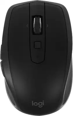 Мышь Logitech MX Anywhere 2S черный оптическая 4000dpi беспров. BT/Radio USB 7but (910-006211)