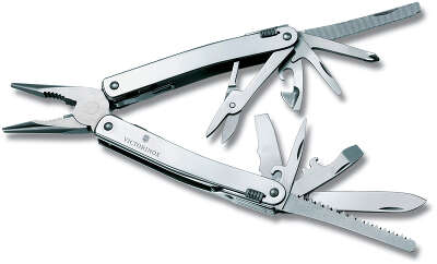 Мультитул Victorinox SwissTool Spirit X (3.0224.LB1) 105мм 26функц. серебристый блистер