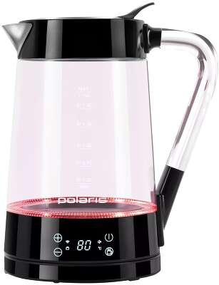 Чайник PWK 1715CGLD WIFI IQ Home Черный POLARIS