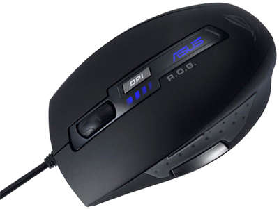 Мышь ASUS ROG GX850 (6 кнопок, 5000 dpi, выбор одного из 5 значений dpi), Black