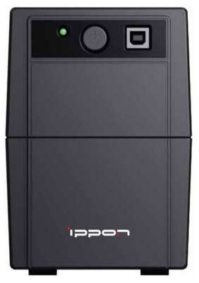 ИБП IPPON Back Basic 850S Euro black (линейно-интерактивный, 850VA, 480W, 3xEURO, USB) (1373876)