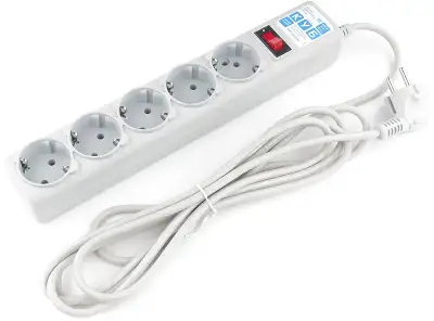 Фильтр питания Power Cube B 3.0м серый