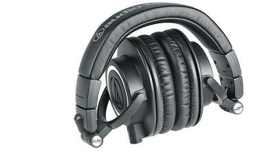 Наушники мониторные Audio-Technica ATH-M50X 1.2м черный проводные оголовье (15117007)
