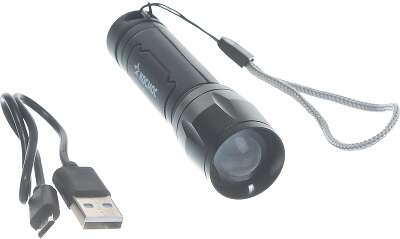 Фонарь КОСМОС KocAc1011Lith 3вт ХРЕ, 1Вт СОВ, лит. аккум. 600mAh, Micro USB шнур