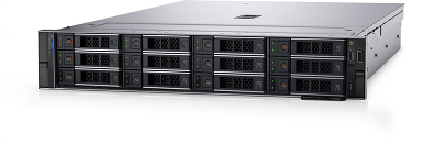Шасси серверное DELL PowerEdge R750 2U/12LFF+2SFF/1xHS/H755/iDRAC9 Ent/2xGE/noPSU/4xFH,2xLP/6 high perf/noBezel/ Sliding Rails/noCMA/1YWARR