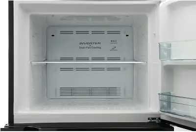 Холодильник Hitachi HRTN7489DF BBKCS 2-хкамерн. черный глянц. инвертер