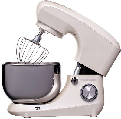 Миксер планетарный Starwind SPM5188 1000Вт бежевый