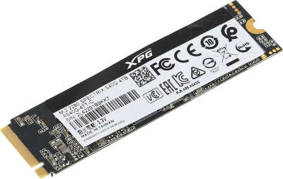 Твердотельный накопитель NVMe 4Tb [AS40G-4TT-C] (SSD) ADATA XPG SPECTRIX S40G RGB