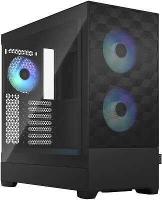 Корпус Fractal Design Pop Air RGB Black TG Clear Tint, черный, ATX, Без БП (FD-C-POR1A-06)