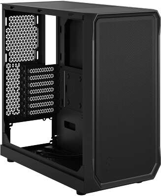 Корпус Fractal Design Focus 2 Black TG Clear Tint, черный, ATX, Без БП (FD-C-FOC2A-01)