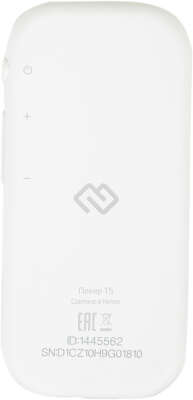 Плеер Hi-Fi Flash Digma T5 16Gb белый/1.54"/FM/microSDHC